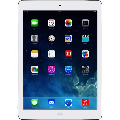 Apple iPad Air  Apple A7  iOS 7  1GB  16GB  9.7  Screen  Wi-Fi  Silver
